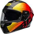BELL Race Star DLX Flex Helmet - Offset Gloss Black/Red