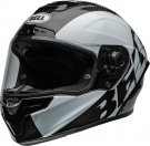 BELL Race Star DLX Flex Helmet - Offset Gloss Black/White