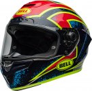 BELL Race Star DLX Flex Helmet - Xenon Gloss Blue/Retina