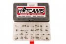 Hot Cams, Shims kit, 1,85mm-3,25mm, totalt 84 shims., 10mm